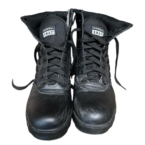 Original SWAT US Desert Army Boots Classic Tactical Boot Waterproof Size 11 (44) - Picture 2 of 8